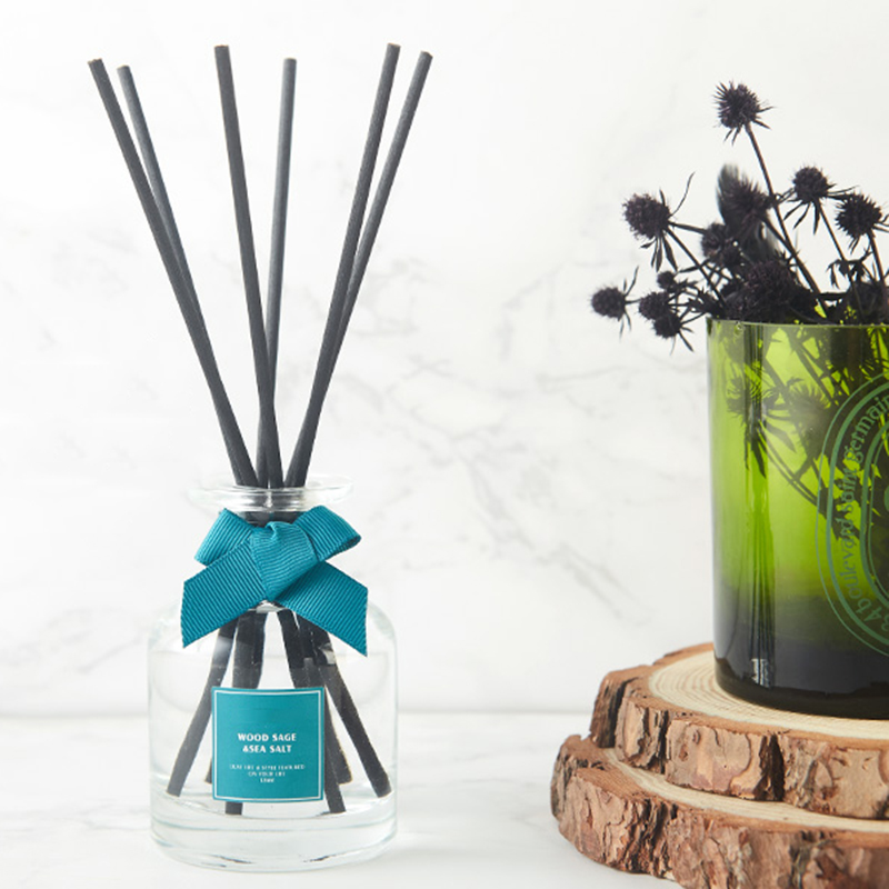 Free samples provided private label wholesale aromatherapy room reed diffuser in luxury box for home fragrance